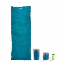 Спальний  мішок Pinguin Travel (13/9°C), 190 см - Right Zip, petrol